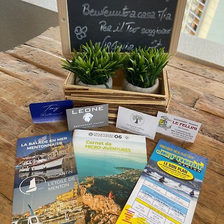 Location Saisonniere Menton 220 M Des Plages Eksteriør billede